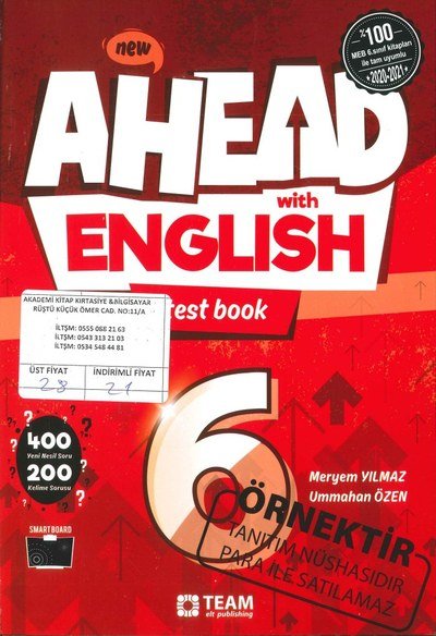 AHEAD WITH ENGLISH TEST BOOK