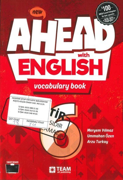 AHEAD WITH ENGLISH VOCABULARY BOOK Panda Fotokopi & Baskı Merkezi
