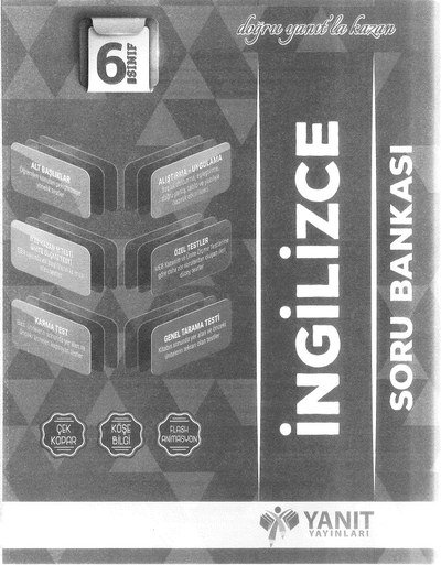 İNGİLİZCE SORU BANKASI Panda Fotokopi & Baskı Merkezi