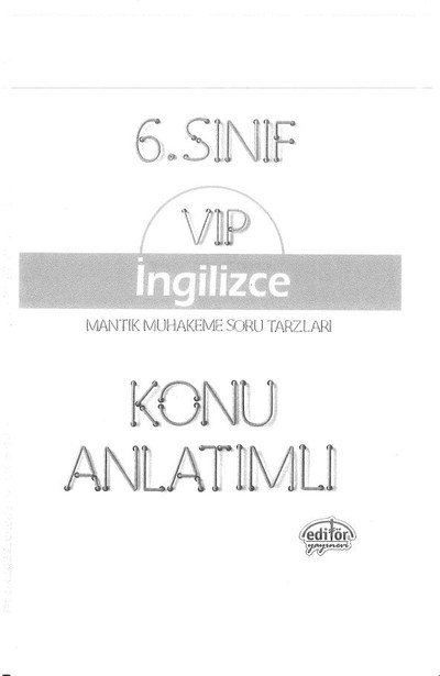 VIP İNGİLİZCE KONU ANLATIMLI