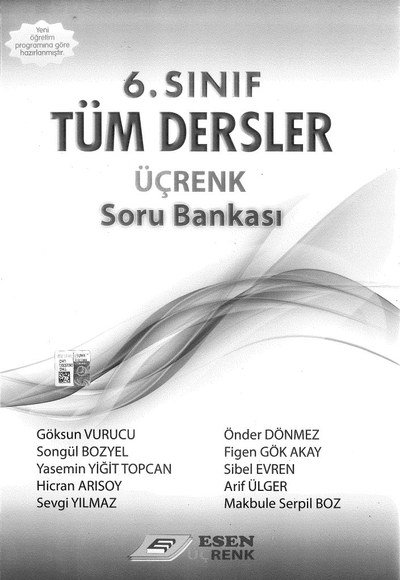TÜM DERSLER ÜÇRENK SORU BANKASI Panda Fotokopi & Baskı Merkezi