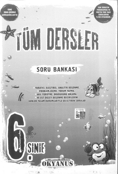 TÜM DERSLER SORU BANKASI Panda Fotokopi & Baskı Merkezi