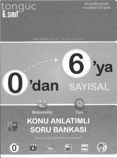 KONU ANLATIMLI SORU BANKASI SAYISAL Panda Fotokopi & Baskı Merkezi