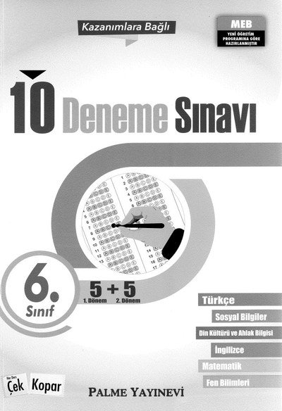 10 DENEME SINAVI Panda Fotokopi & Baskı Merkezi