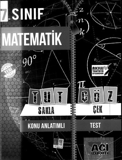 MATEMATİK KONU ANLATIMLI TEST Panda Fotokopi & Baskı Merkezi