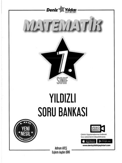 MATEMATİK YILDIZLI SORU BANKASI