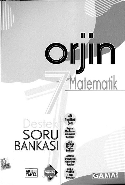 ORJİN MATEMATİK SORU BANKASI