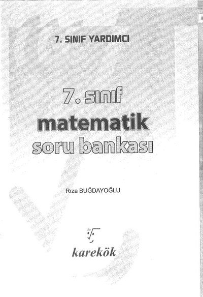 MATEMATİK SORU BANKASI Panda Fotokopi & Baskı Merkezi