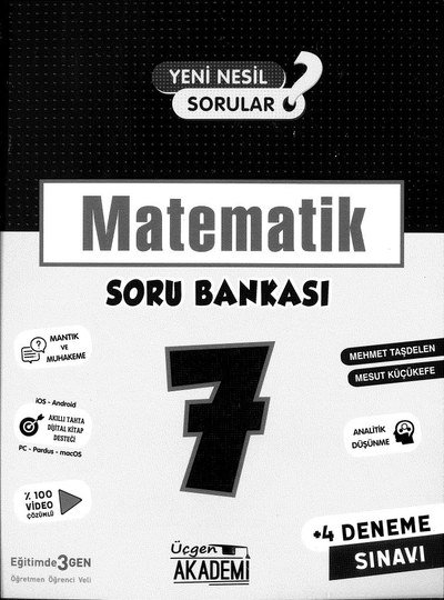MATEMATİK SORU BANKASI Panda Fotokopi & Baskı Merkezi
