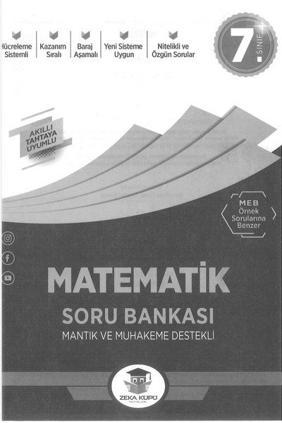 MATEMATİK SORU BANKASI MANTIK VE MUHAKEME DESTEKLİ