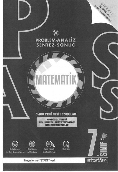 PROBLEM ANALİZ SENTEZ SONUÇ MATEMATİK