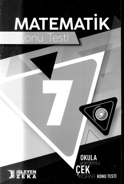 MATEMATİK KONU TESTİ Panda Fotokopi & Baskı Merkezi