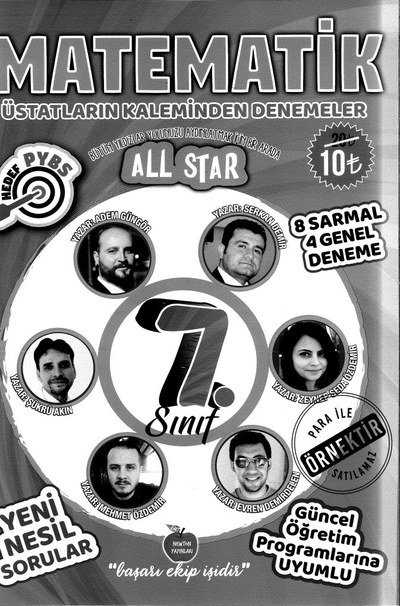 MATEMATİK ÜSTATLARIN KALEMİNDEN DENEMELER Panda Fotokopi & Baskı Merkezi