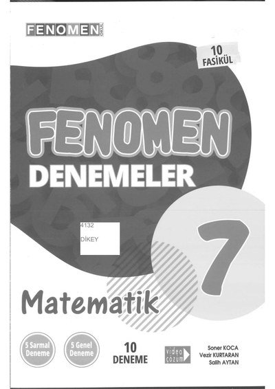 FENOMEN DENEMELER MATEMATİK 10 DENEME