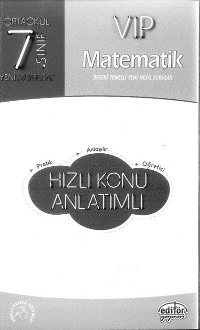 VIP MATEMATİK HIZLI KONU ANLATIMLI Panda Fotokopi & Baskı Merkezi