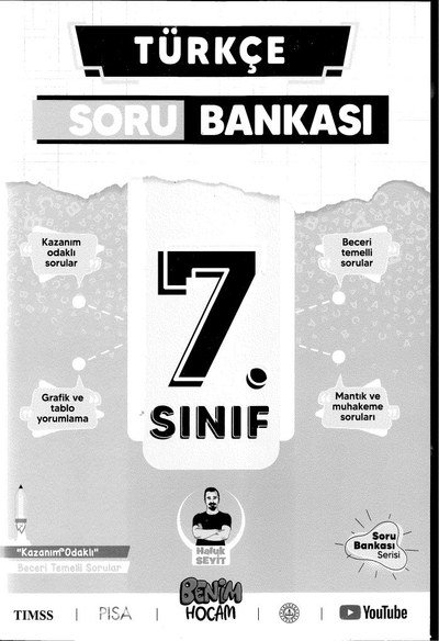 TÜRKÇE SORU BANKASI Panda Fotokopi & Baskı Merkezi