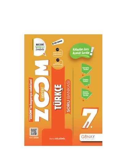 ZOOM SERİSİ TÜRKÇE SORU BANKASI Panda Fotokopi & Baskı Merkezi