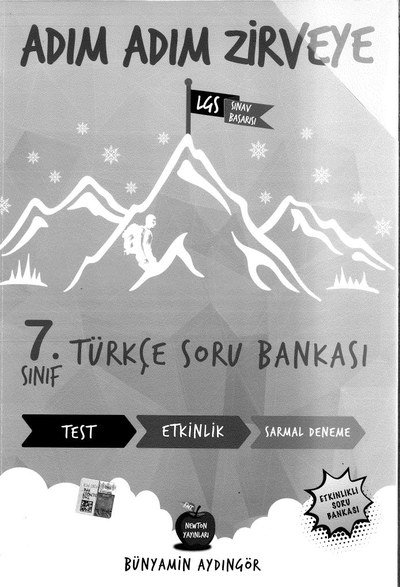 ADIM ADIM ZİRVEYE TÜRKÇE SORU BANKASI Panda Fotokopi & Baskı Merkezi