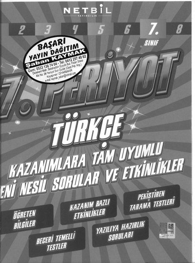 7. PERİYOT TÜRKÇE YENİ NESİL SORULAR VE ETKİNLİKLER