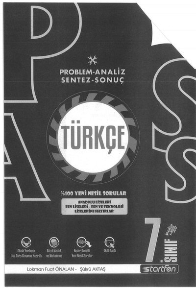 PROBLEM ANALİZ SENTEZ SONUÇ TÜRKÇE