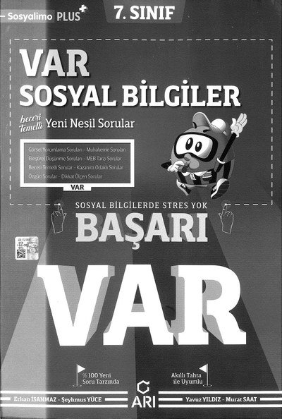 VAR SOSYAL BİLGİLER BAŞARI VAR Panda Fotokopi & Baskı Merkezi