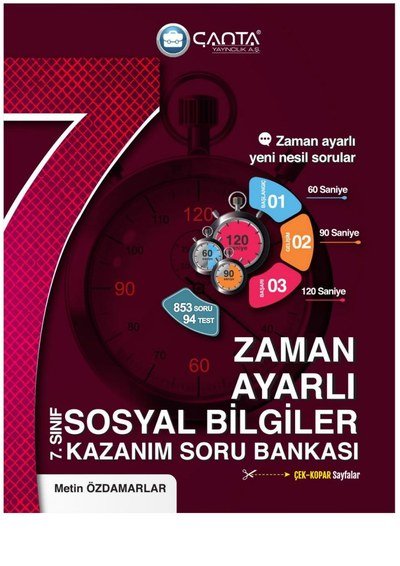ZAMAN AYARLI SOSYAL BİLGİLER SORU BANKASI