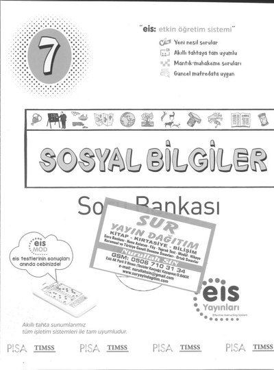 SOSYAL BİLGİLER SORU BANKASI
