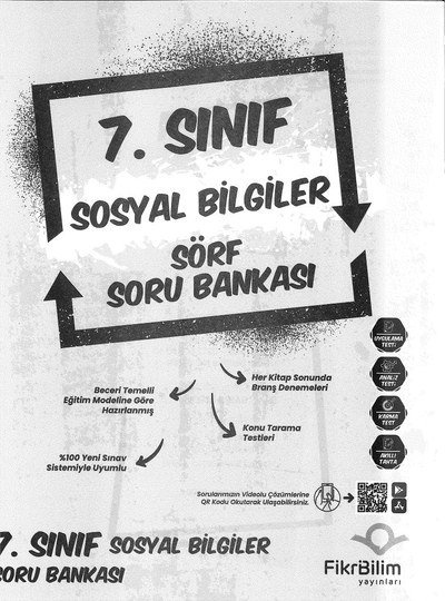 SOSYAL BİLGİLER SÖRF SORU BANKASI Panda Fotokopi & Baskı Merkezi