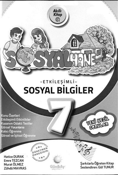 SOSYALHANE ETKİLEŞİMLİ SOSYAL BİLGİLER Panda Fotokopi & Baskı Merkezi