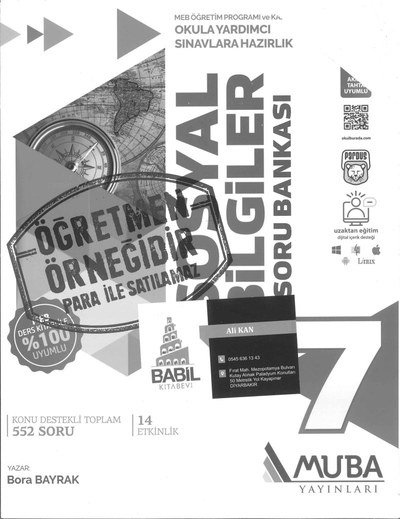 SOSYAL BİLGİLER SORU BANKASI