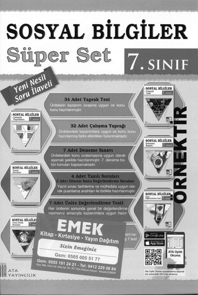 SOSYAL BİLGİLER SÜPER SET Panda Fotokopi & Baskı Merkezi