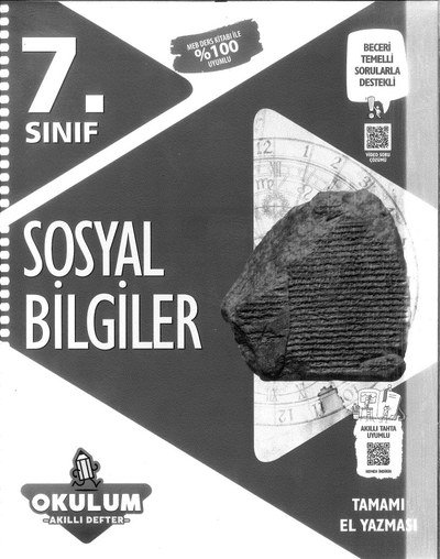 SOSYAL BİLGİLER OKULUM AKILLI DEFTER Panda Fotokopi & Baskı Merkezi