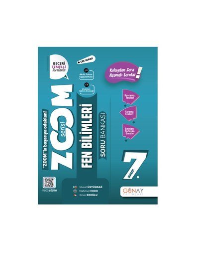 ZOOM SERİSİ FEN BİLİMLERİ SORU BANKASI Panda Fotokopi & Baskı Merkezi