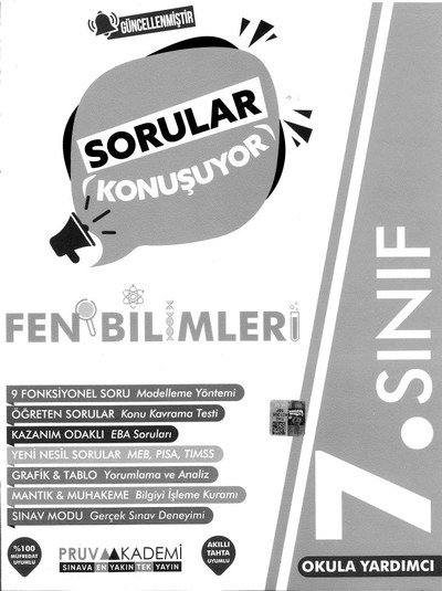 SORULAR KONUŞUYOR FEN BİLİMLERİ
