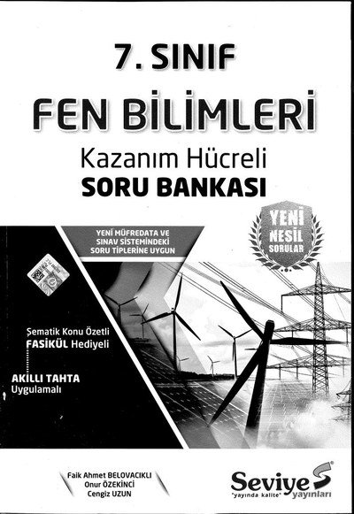 FEN BİLİMLERİ KAZANIM HÜCRELİ SORU BANKASI
