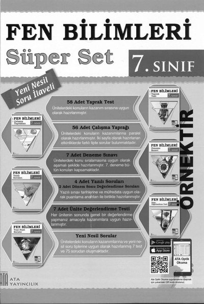 FEN BİLİMLERİ SÜPER SET Panda Fotokopi & Baskı Merkezi
