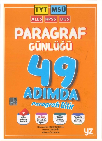 PARAGRAF GÜNLÜĞÜ 49 ADIMDA PARAGRAFI BİTİR Panda Fotokopi & Baskı Merkezi