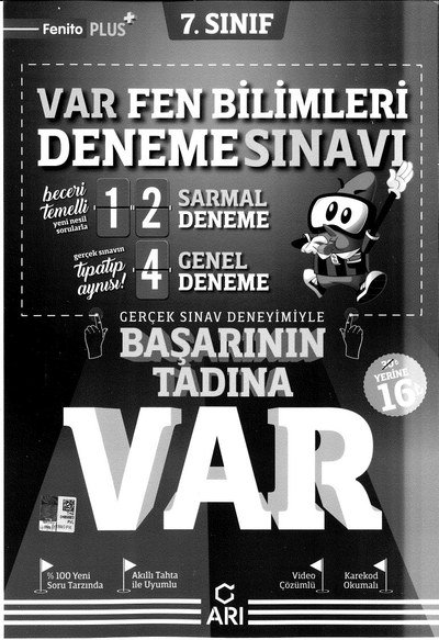 VAR FEN BİLİMLERİ BAŞARININ TADINA VAR