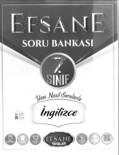 EFSANE SORU BANKASI YENİ NESİL SORULARLA İNGİLİZCE Panda Fotokopi & Baskı Merkezi