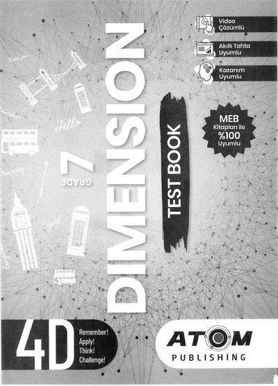 DIMENSION TEST BOOK Panda Fotokopi & Baskı Merkezi