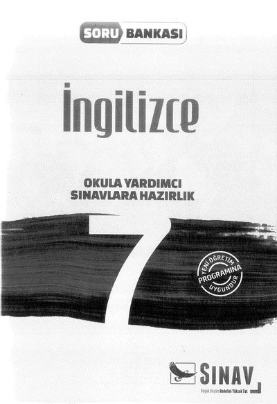 İNGİLİZCE SORU BANKASI OKULA YARDIMCI