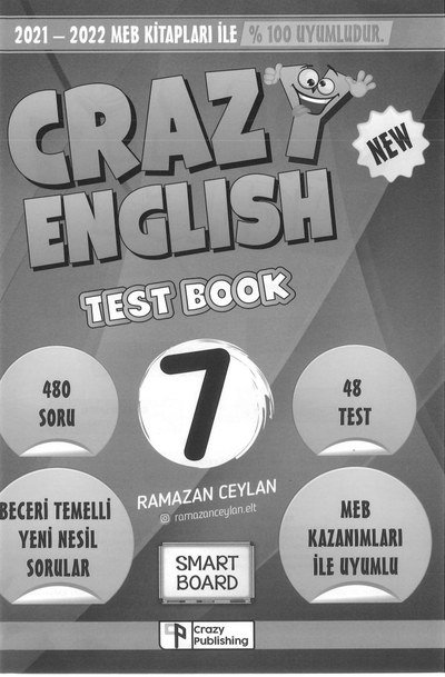 CRAZY ENGLISH TEST BOOK Panda Fotokopi & Baskı Merkezi