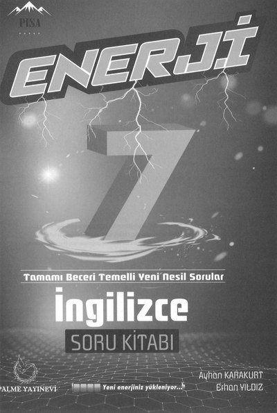 ENERJİ İNGİLİZCE SORU KİTABI Panda Fotokopi & Baskı Merkezi
