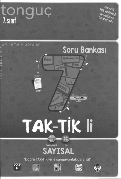 TAK-TİK'Lİ SAYISAL SORU BANKASI Panda Fotokopi & Baskı Merkezi