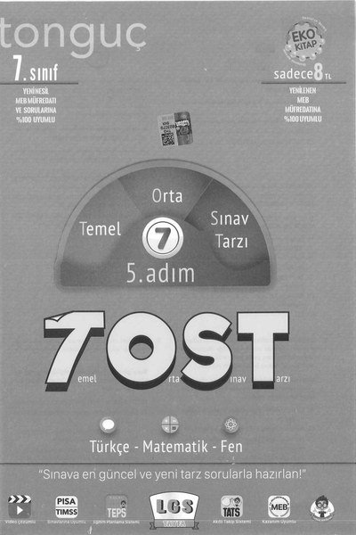 TEMEL ORTA SINAV TARZI 5. ADIM TOST Panda Fotokopi & Baskı Merkezi