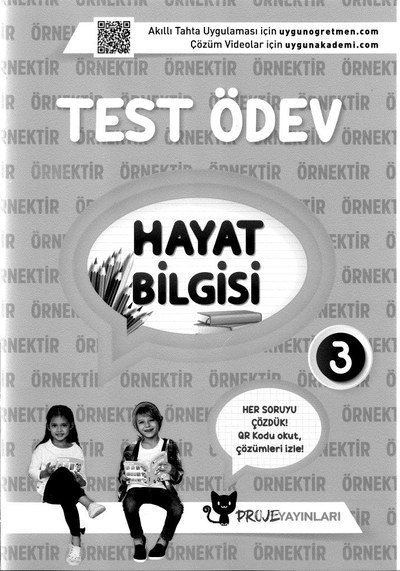 HAYAT BİLGİSİ TEST ÖDEV Panda Fotokopi & Baskı Merkezi