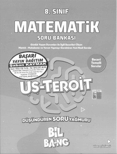 MATEMATİK SORU BANKASI US-TEROİT BİL BA-NG