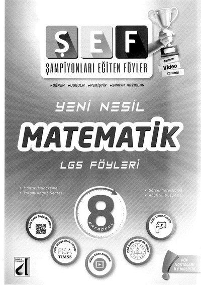 ŞEF ŞAMPİYONLARI EĞİTEN FÖYLER MATEMATİK LGS FÖYLERİ
