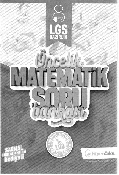 ÖNCELİK MATEMATİK SORU BANKASI
