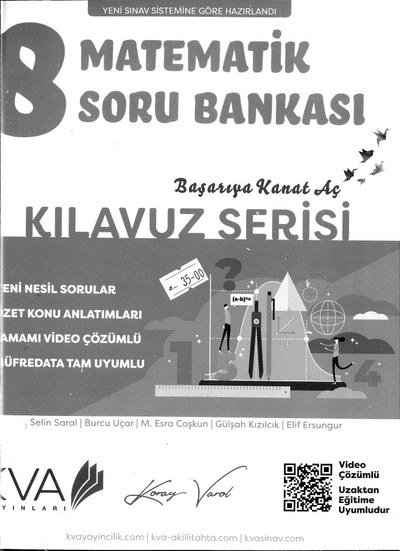 MATEMATİK SORU BANKASI KILAVUZ SERİSİ Panda Fotokopi & Baskı Merkezi